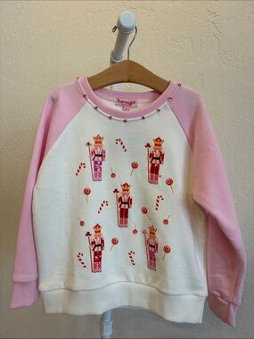 Pink Nutcracker Candy Sweatshirt - Kids